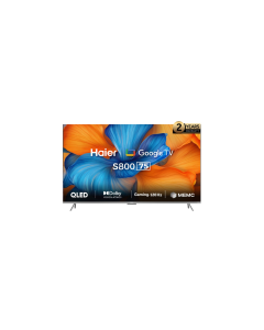  تلفزيون هاير ذكي 85 بوصة QLED-4K 60HZ Gaming نظام جوجل تي في , H85S800UX
