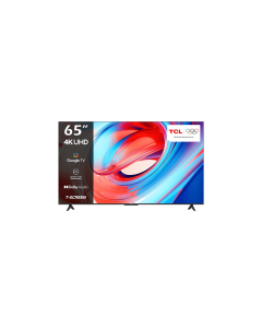  تلفزيون تي سي ال ذكي 65 بوصة UHD-4K 60Hz Game Master 3.0 , HDR 10 نظام جوجل تي في ، 65V6B