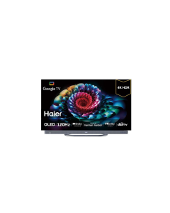  تلفزيون ذكي , 65 بوصة , هاير  120Hz , QLED-4K , نظام جوجل تي في , H65C900UX