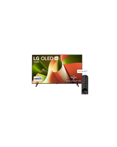  تلفزيون ال جي ذكي 77 بوصة OLED-4K 120Hz معالج alpha 8 AI Processor 4K جهاز التحكم AI Magic remote وتكنولوجيا الصوت Dolby Vision نظام WebOS , OLED77B46LA