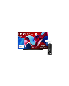  تلفزيون ال جي ذكي 77 بوصة OLED-4K 120Hz معالج alpha 9 AI Processor 4K Gen7 صور أكثر سطوعًا بواسطة Brightness Booster نظام WebOS , OLED77C46LA