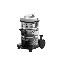 مكنسة هيتاشي 2200 واط 21 لتر , فضي  CV-960F SS220 PG