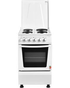   فرن كهرباء حجر سوبر جنرال 50× 50 ابيض KSGC5041BS