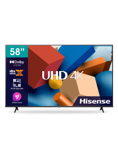  تلفزيون هايسنس ذكي 58 بوصة UHD-4K OS VIDDA ، 58A6K