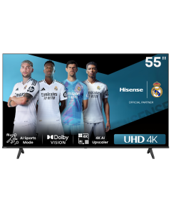  تلفزيون هايسنس ذكي 55 بوصة UHD-4K OS VIDDA , 55A62N