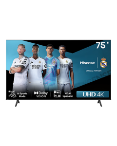  تلفزيون هايسنس ذكي 75 بوصة UHD-4K OS VIDDA , 75A62N