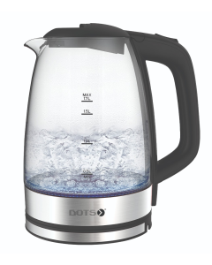 غلاية دوتس 2200 واط ، 1.7 لتر زجاج - BBK1021GS
