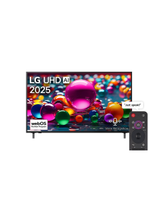 تلفزيون ال جي ذكي 86 بوصة UHD-4K 60Hz معالج α5 AI 4K الجيل السابع ريموت سحري،HDR10 ، بدون اطار نظام WebOS ، 86UT80006LB