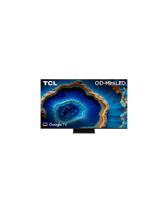  تلفزيون تي سي ال ذكي 75 بوصة QD-Mini LED 144Hz نظام جوجل تي في , 75C755