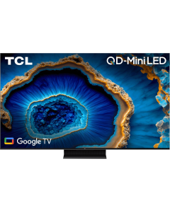  تلفزيون تي سي ال ذكي 75 بوصة QD-Mini LED 144Hz نظام جوجل تي في , 75C755