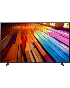تلفزيون ال جي ذكي 86 بوصة UHD-4K 60Hz معالج α5 AI 4K الجيل السابع ريموت سحري،HDR10 ، بدون اطار نظام WebOS ، 86UT80006LB