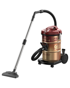 مكنسة هيتاشي 2200 واط 21 لتر , احمر  CV-960F SS220 WR