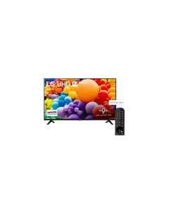 تلفزيون ذكي 55 بوصة UHD-4K ال جي مدعوم بجهاز التحكم AI Magic remote وميزة نظام WebOS ، 55UT73006LA